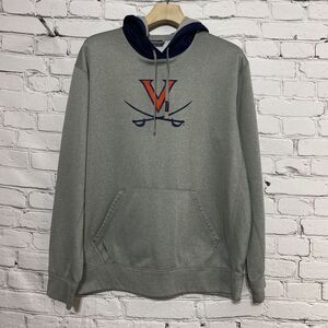 UVA Nike Therma Fit Team Issued Hoodie Size L WORN BY VIRGINIA BASKETBALL PLAYER